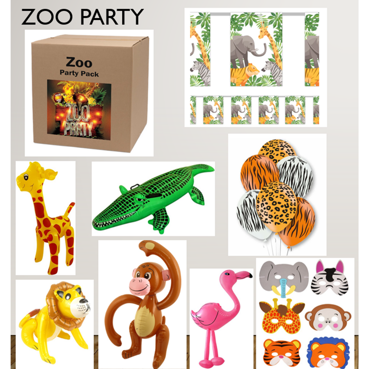 Zoo Party Pack
