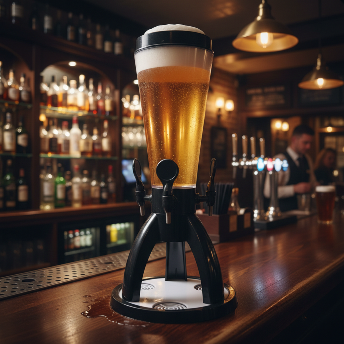 Beer Shell Tower 8 Pint Beer Tower – Global Barstuff