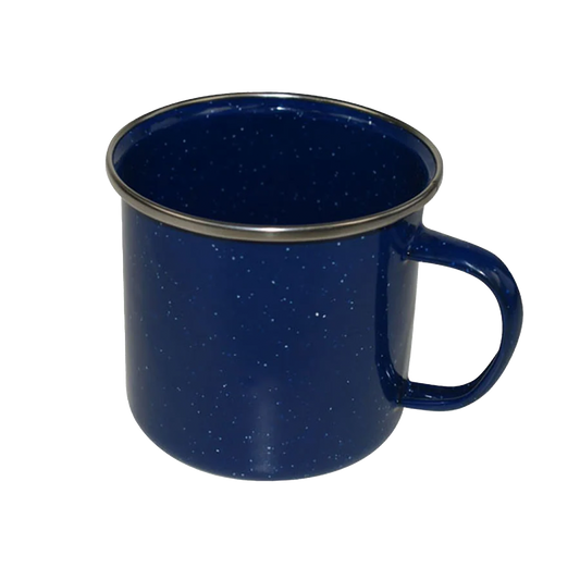 Blue Enamel Mug