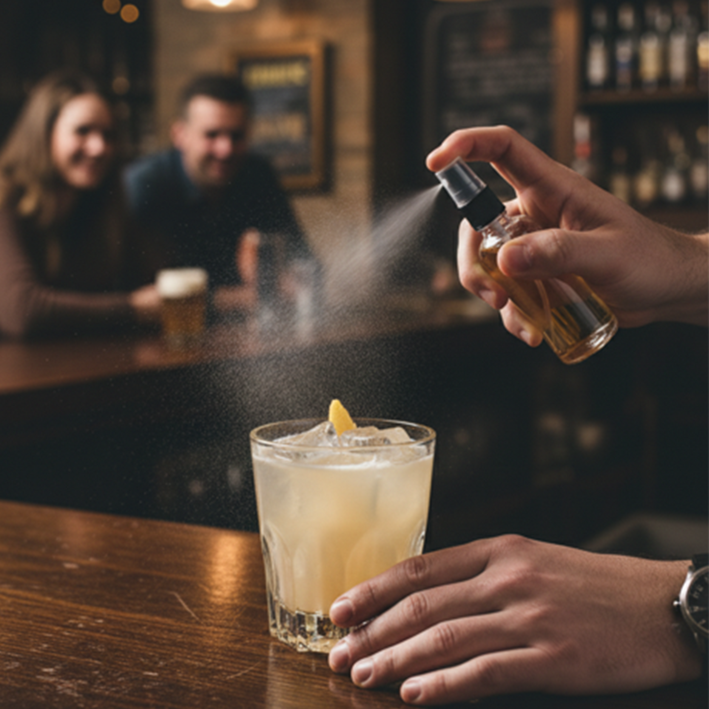 Bottle with Atomiser