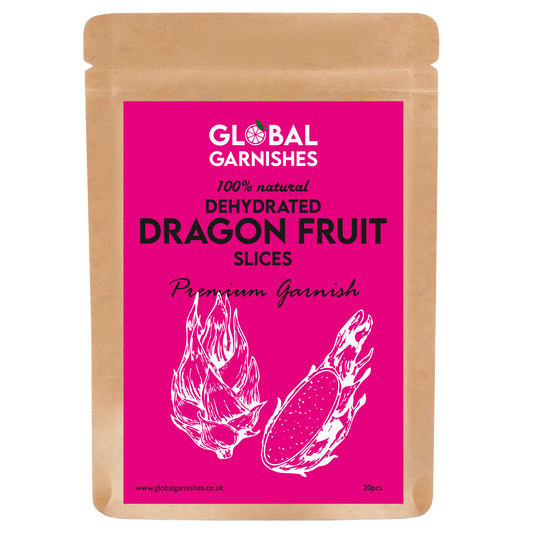 Dehydrated Purple Dragonfruit Slices