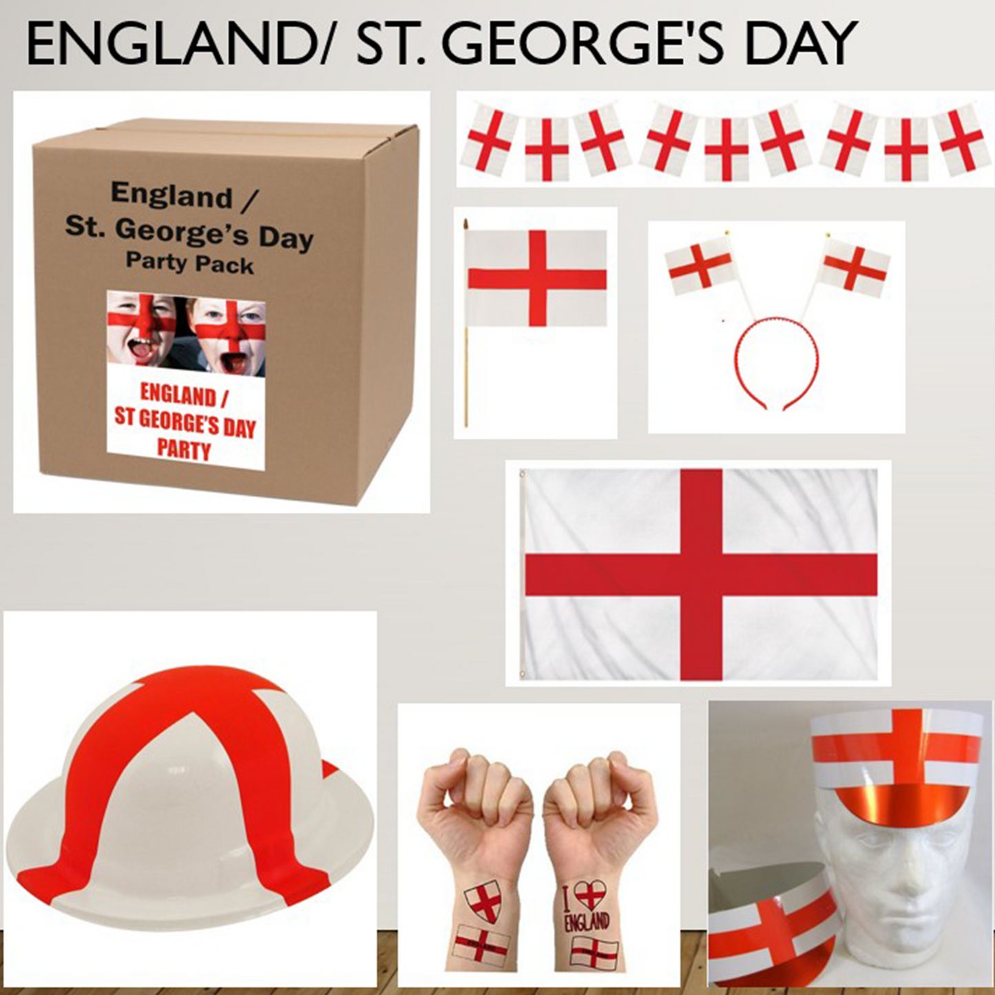 England/St George's Day Party Pack
