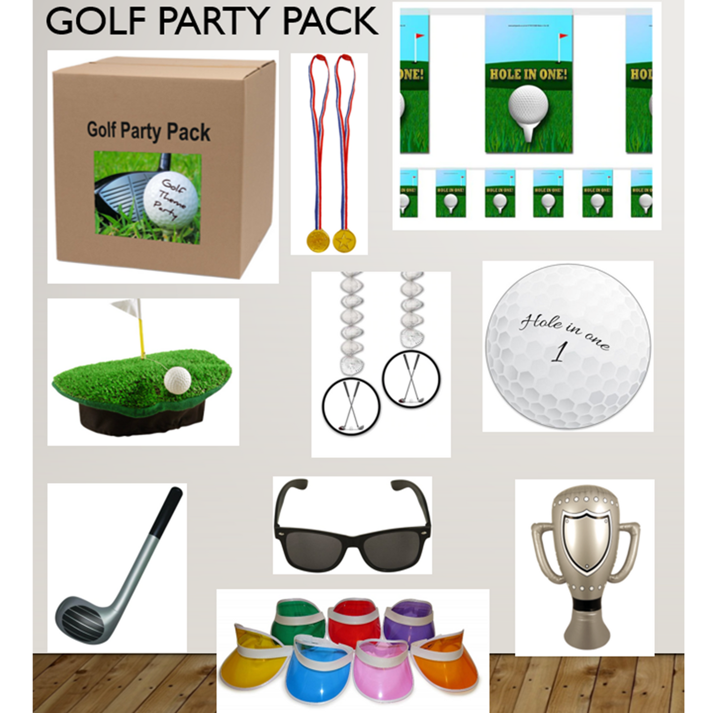 Golf Party Pack