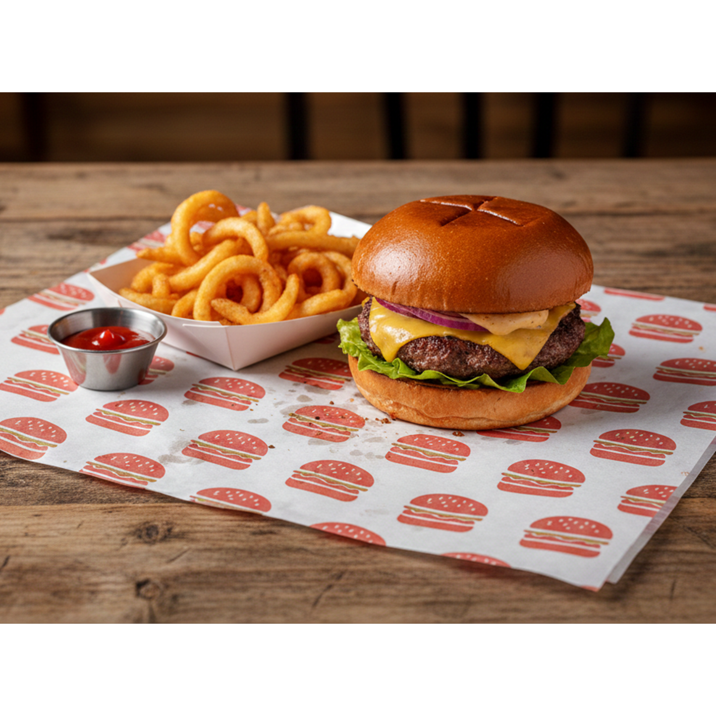 Bespoke Branded Greaseproof Paper