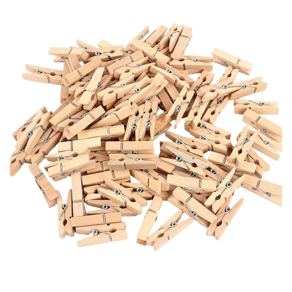 Mini Wooden Pegs