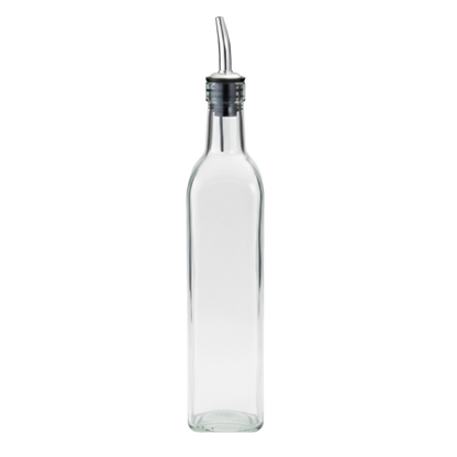 Olive Oil Bottle with Stainless Steel Pourer