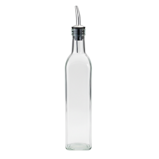 Olive Oil Bottle with Stainless Steel Pourer