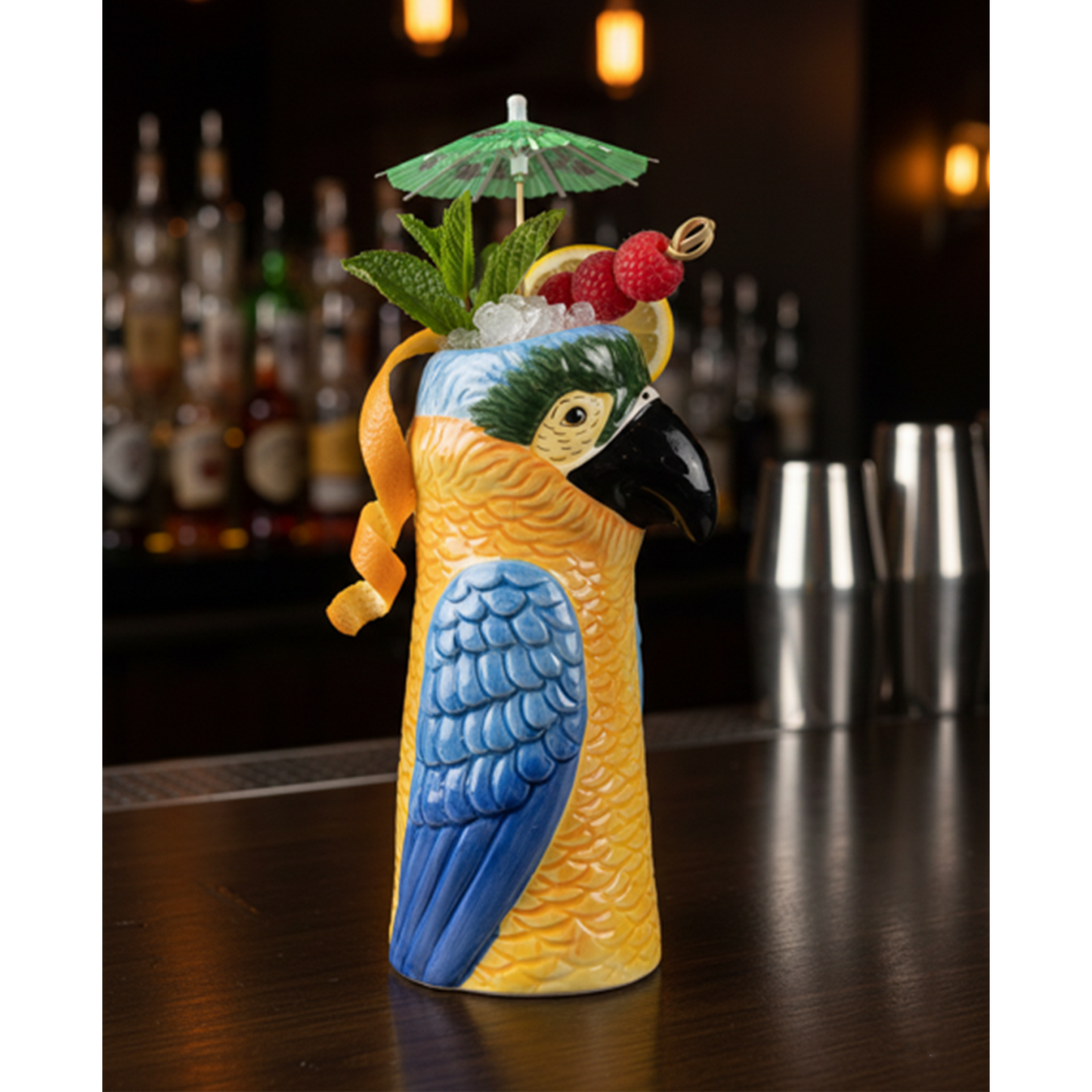 Parrot Drinking Vessel