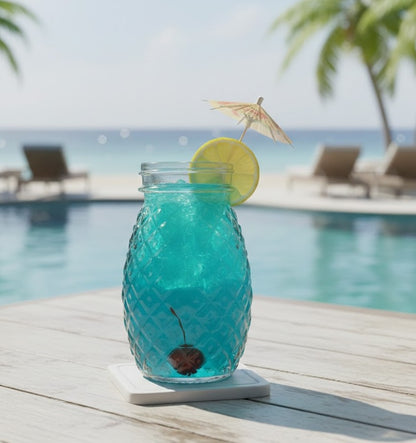 Clear Plastic Pineapple