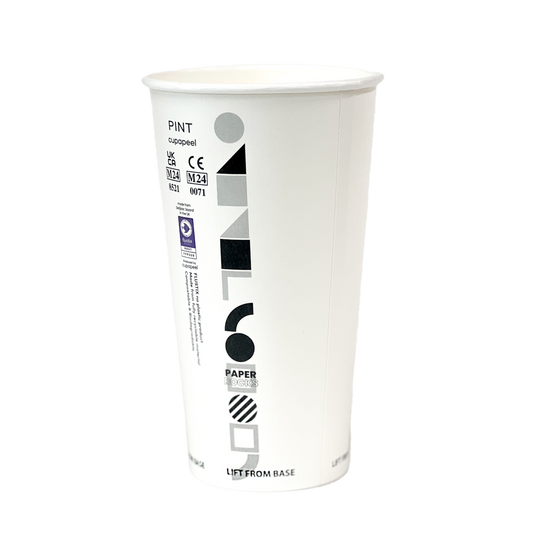 Pint to Brim Paper Cup