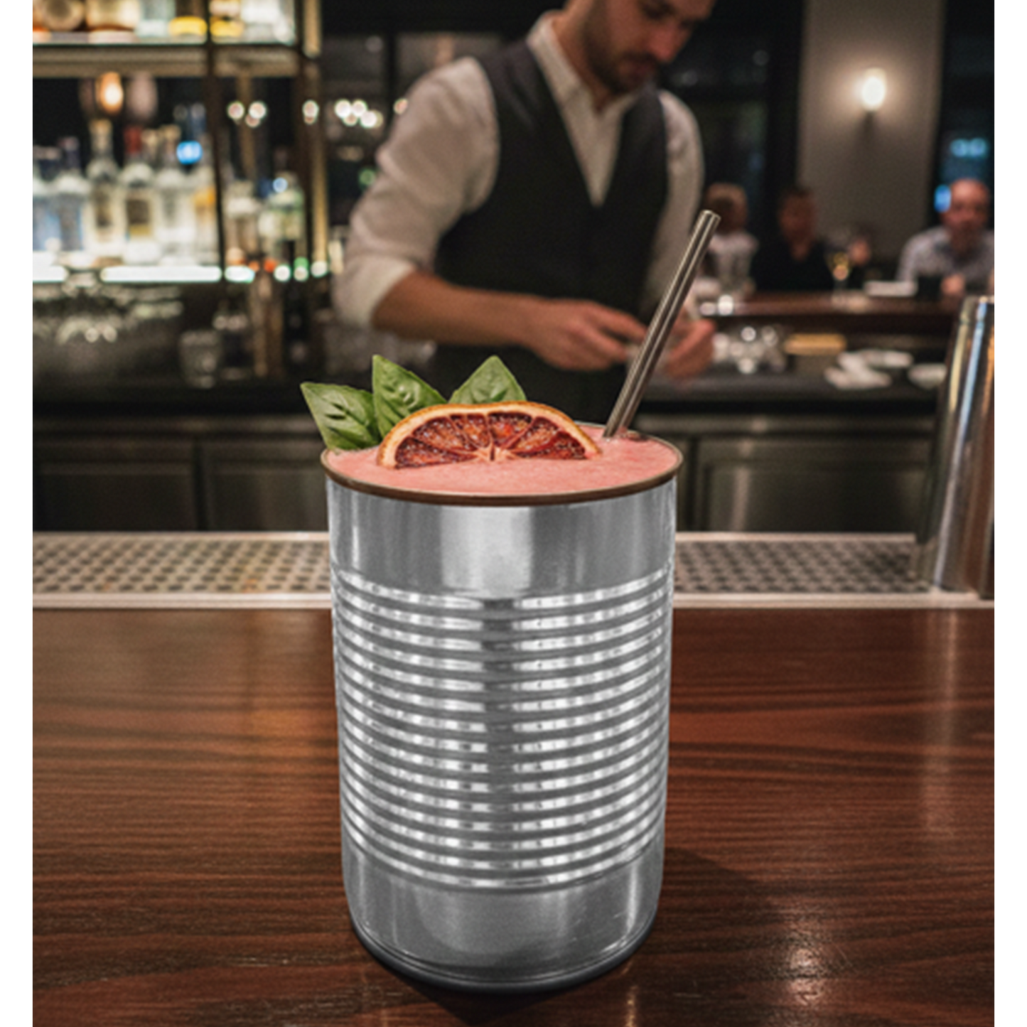 Baked Bean Tin Can Cocktail Cup