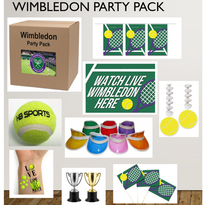 Wimbledon Party Pack